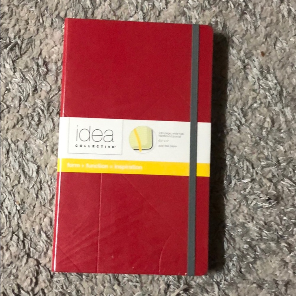 🛍Idea Collective 240-page Hardbound Journal Red